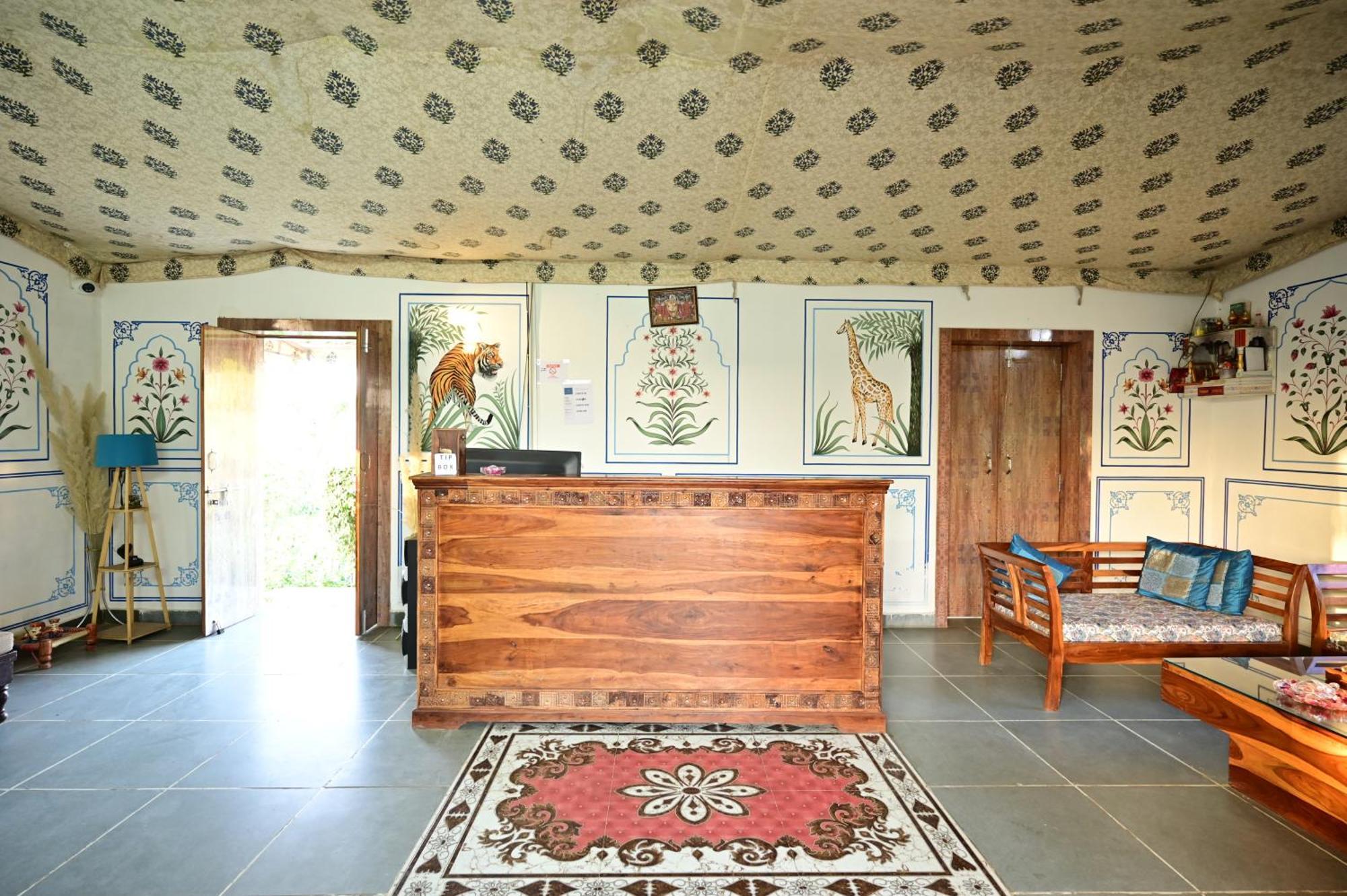 The Castle Crown - Hem Vilas Resort Ranthambhore Sawai Madhopur Exteriér fotografie